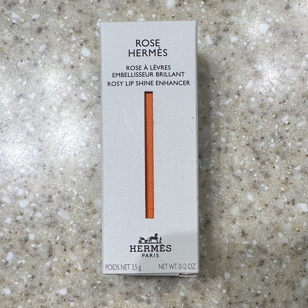 Hermes Rose Lip Shine Enhancer - Orange
